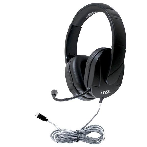 Hamilton Buhl HamiltonBuhl M2USBC Multimedia USB-C Headset - Over-Ear with Steel Reinforced Gooseneck Mic M2USBC